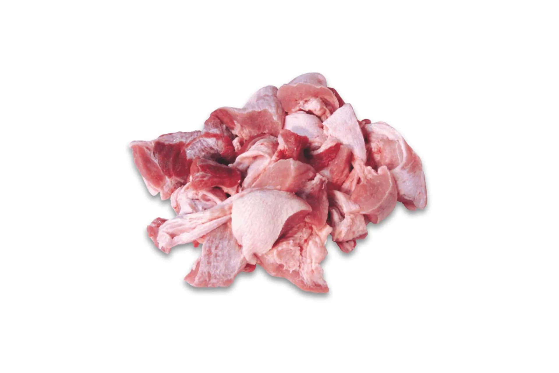 50/50 Trimming (9005), boneless, rindless, photographed on a plain white background.