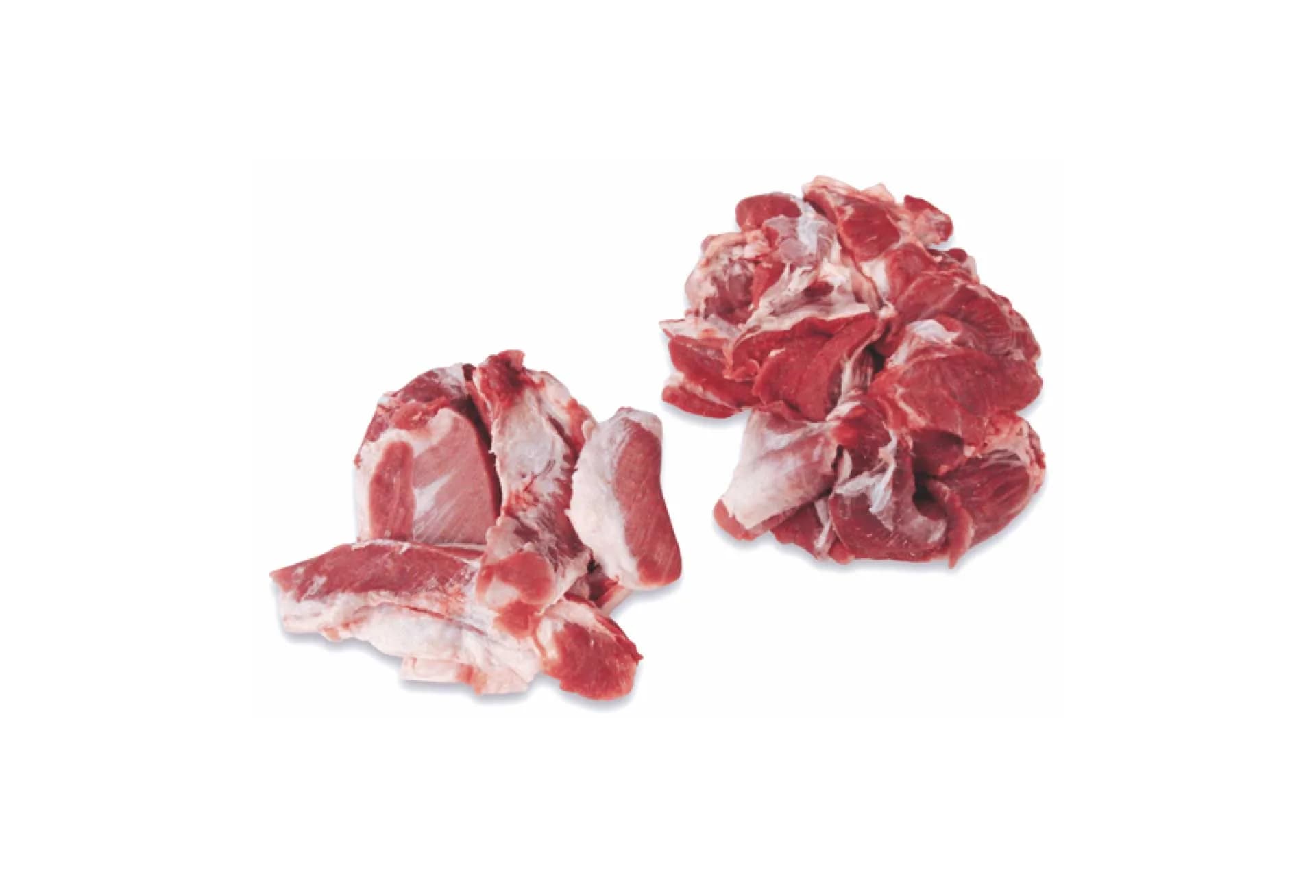 85/15 Trimming (9006), boneless, rindless, photographed on a plain white background.
