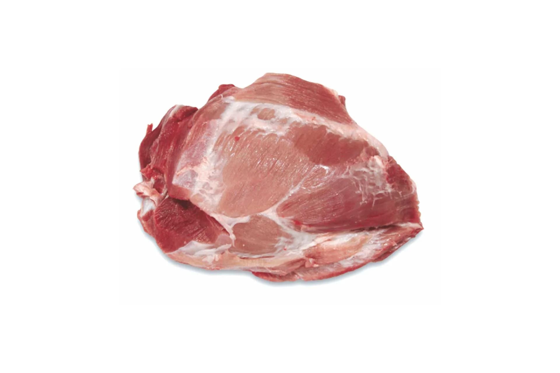 8D Shoulder (3306), boneless, rindless, photographed on a plain white background.