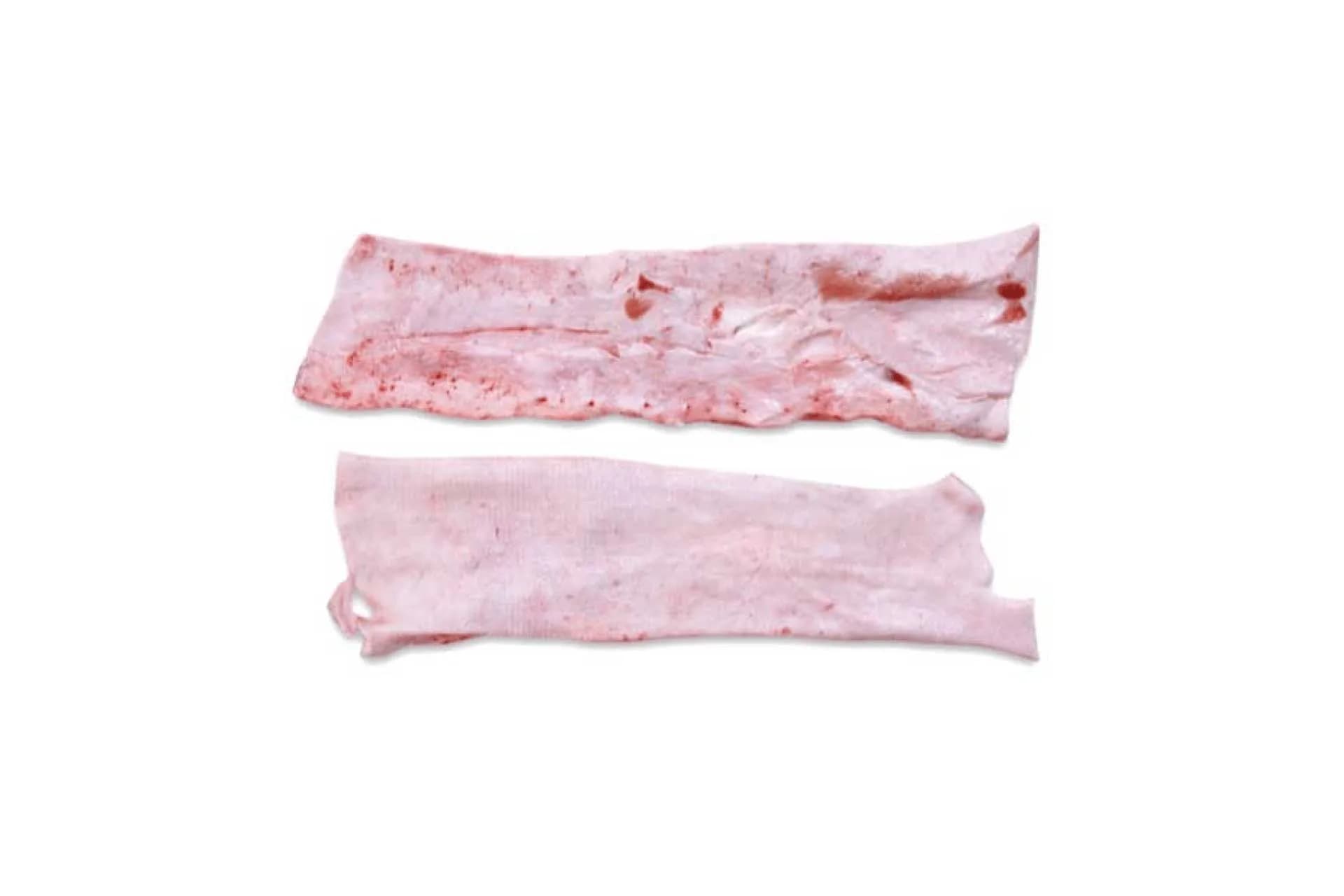 Back Fat Rindless (5101), boneless, rindless, photographed on a plain white background.