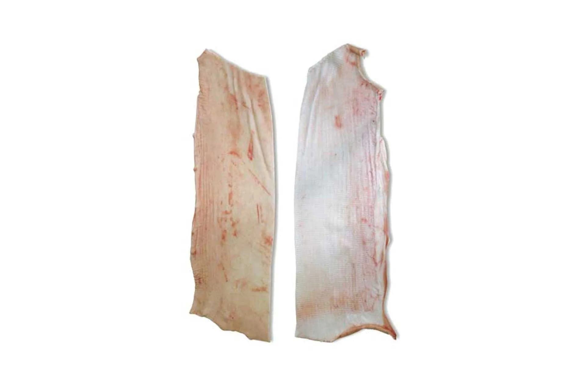 Back Rind (1600), boneless, rind-on, photographed on a plain white background.