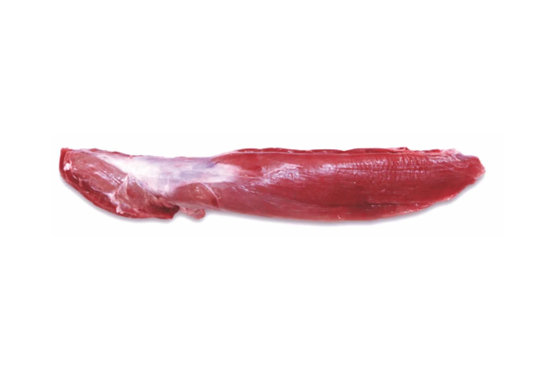 Head On, Chain On Tenderloin (1300), boneless, photographed on a plain white background.