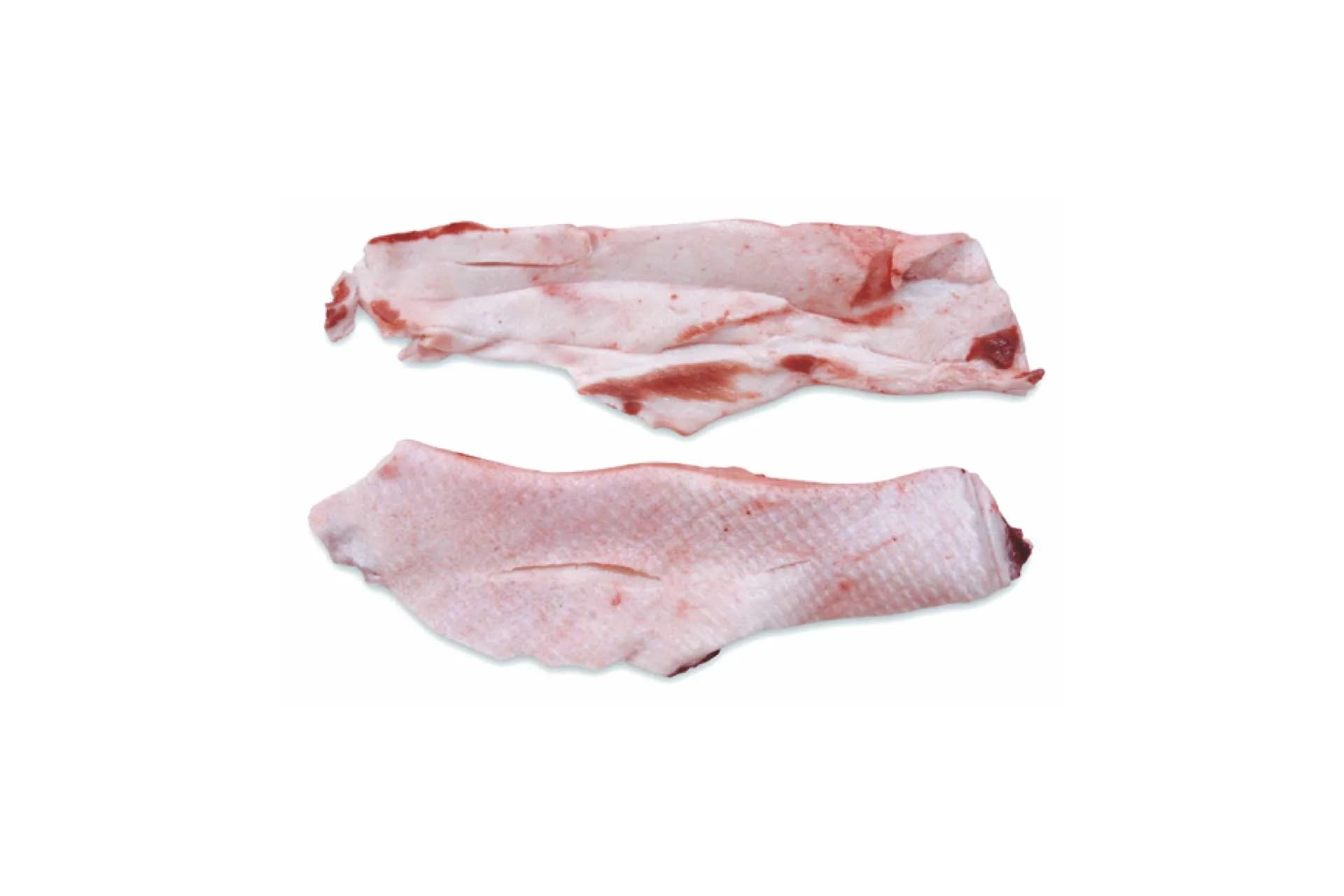 Neck Fat (5103), boneless, photographed on a plain white background.