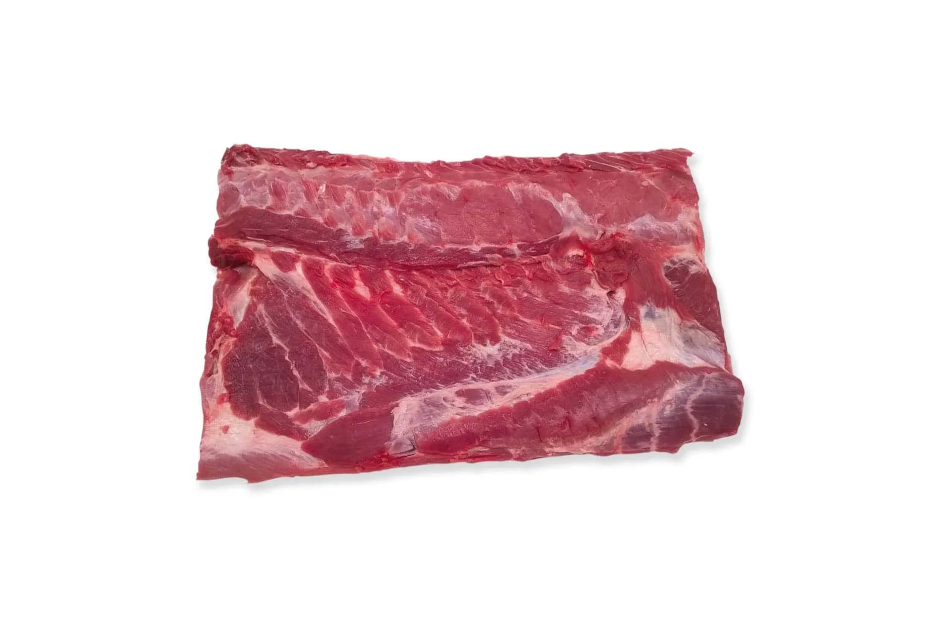 Rind On Boneless Middles (1209), boneless, rind-on, photographed on a plain white background.